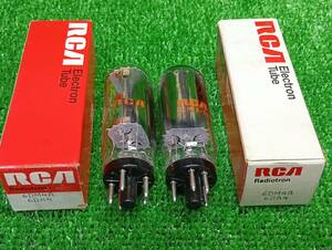 6DM4A/6DA4　　RCA　　未使用2本セット　　　W 2515(整理番号)