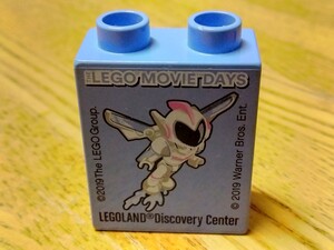 レゴデュプロ 1×2 　LEGO MOVIE DAYS レゴランド　入場記念　非売品　特殊ブロック 