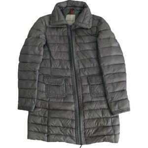 MONCLER モンクレール 122-093-49381-70 VANNEAU ヴァンヌ ダウン コート ナイロン グレー サイズ1 レディース