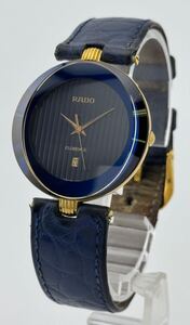 【ラドー　１円～】　「RADO」 　152.3694.2 フローレンス　デイト　腕時計　クォーツ　A12098