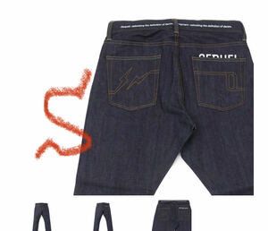 【新品正規】S / 21ss SEQUEL NO WASH 5PK PANTS / シークエル denim pant デニム パンツ FRAGMENT x SEQUEL fragmentdesign 藤原ヒロシ