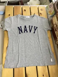 Navy　NAVY　Tシャツ　丸首　Mサイズ