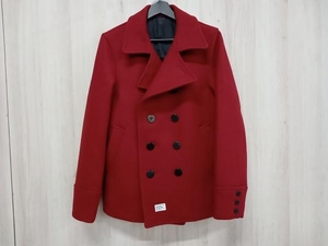 WTAPS ダブルタップス ピーコート 10AW BLACK WATCHP COAT レッド Sサイズ