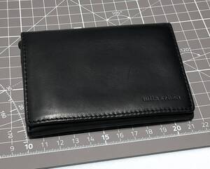 C13　新品/送料込　mila schon CALF LEATHER パスケース［ ミラ・ショーン 　カードケース　名刺入れ