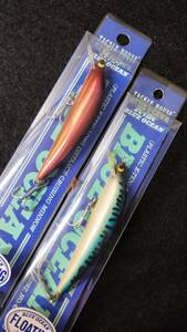 ●新品 未使用 未開封 TACLE HOUSE タックルハウス K-TEN BLUE OCEAN ブルーオーシャン 75mm 2セット no.133