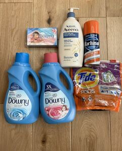 3種 1.7㎏以上 柔軟剤 洗剤 洗濯 液体 TIDE PODS ランドリー DOWNY ダウニー USED ＋おまけ