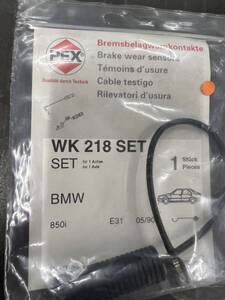 ◆◆ BMW WK 218 SET / PEX Brake Wear Sensors ブレーキ パッド センサー ？ ◆◆