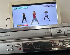 三菱 MITSUBISHI VHSビデオ一体型DVDレコーダー DVR-S300　楽レコ　DVD動作OK