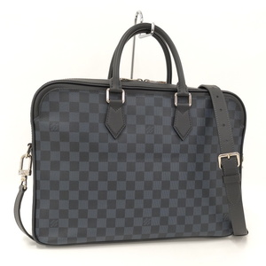 LOUIS VUITTON ダンディ 2WAY ブリーフケース ショルダーバッグダミエ コバルト N63298