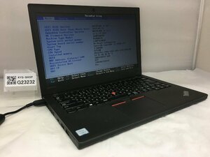ジャンク/ LENOVO 20HMS0WV00 ThinkPad X270 Intel Core i5-7200U メモリ8.19GB NVME256.06GB 【G23232】