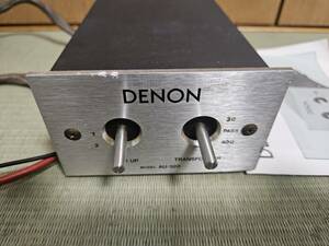 DENON デノン　TRANSFORMER　AU-320　MCカートリッジ 昇圧トランス　■y4