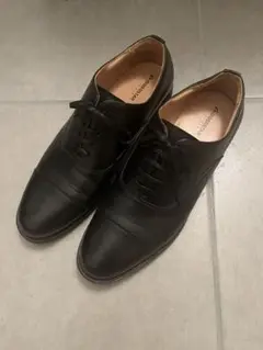 MOONSTARムーンスター　IN USE STIP ブラック 革靴