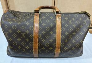 ルイヴィトン　キーポル４５　ヴィンテージ　VUITTON バッグ モノグラム ボストンバッグ シリアルあり