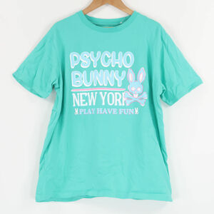 美品 Psycho Bunny サイコバニー Ｔシャツ M コットン100％ 半袖 メンズ AT784A25