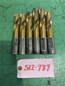 【中古】6BH-1000用ドリル（6本セット),Φ22mm