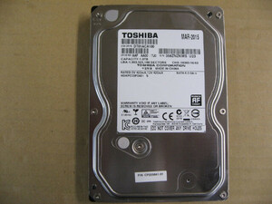 【ジャンク品、本体のみ】東芝 DT01ACA100 [1TB SATA600 7200] ハードディスク・HDD(3.5インチ)