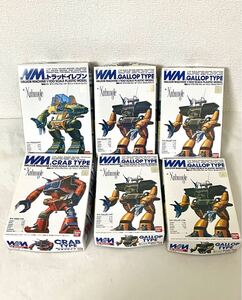 w1/80★1円〜 バンダイ 1/100 戦闘メカザブングル WM ウォーカーマシン ギャロップタイプ、トラッドイレブン クラブタイプ