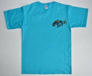 カワハギ魚Ｔシャツ、釣り、サカナ、送料無料、メンズM,半袖