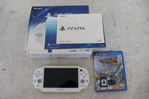 ★A07★06★ソニー SONY PSVITA PCH-2000 メモリーカード/ソフト付 簡易動作確認済み