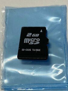 microSDカード 2GB 1枚 フォーマット済み 動作確認済みジャンク