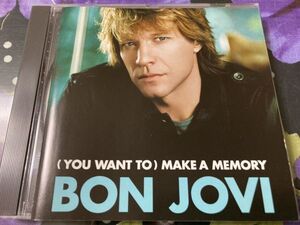 日本盤【CDシングル・CDS】07年　全米27位・全英33位 「(You Want To)Make A Memory」Bon Jovi（ボン・ジョビ）