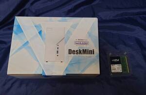 ★未使用品★ ベアボーン DeskMini B760[ホワイト] + メモリ