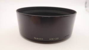 NIKON HN-20メタルフード　52mm径のネジ込み式　刻印タイプ