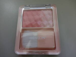 ☆REVLON☆　 レブロン　ブラッシュ デュオ チーク ００２　 チークカラー　SIENNA　テスター　（中古品）