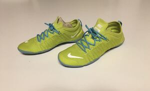 NIKE WMNS FREE1.0 CROSS BIONIC 641530-300 24.0cm レディース ウェイトルーム クロスフィットジム トレーニング フィットネス ジム 裸足