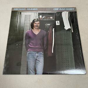 【US盤米盤シュリンク付】MICHAEL FRANKS ONE BAD HABIT マイケルフランクス/ LP レコード / BSK3427 / スリーブ有 / 洋楽ロック