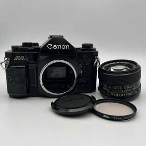 Canon キャノン A-1 一眼レフカメラ フィルムカメラ FD 50㎜ F1.4 単焦点レンズ セット販売 一部動作確認済み 中古 現状品