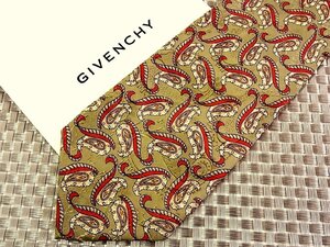 ♪29116C♪良品【ペイズリー 柄】ジバンシィ【GIVENCHY】ネクタイ