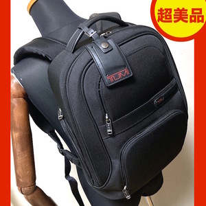 93Y241231D 超美品 TUMI トゥミ メンズ リュック バックパック 検 トートバッグ ブリーフケース ショルダー レザー キャリーバッグ