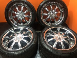 【海外製タイヤ 305/40R22】夏タイヤ【LEXANI レクサーニ 22インチ 9.5J5HPCD150+15】ランクル100/ランクル200等 　(VTJ883KS)