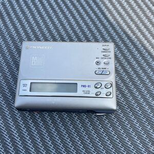 【1円スタート】PIONEER MDポータブルレコーダー PMD-R1 ジャンク品　9-472