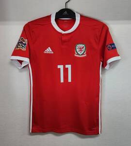 18-19ウェールズ Wales(H)#11 ガレス・ベイル BALE 半袖 Puma UEFAネーションズリーグ Jsspo L