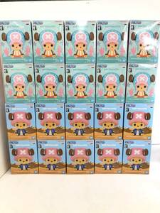 T241121-05O/ 新品未開封 ワンピース チョッパー 魚人島ver. アラバスタver. SOFVIMATES 20体セット ONE PIECE