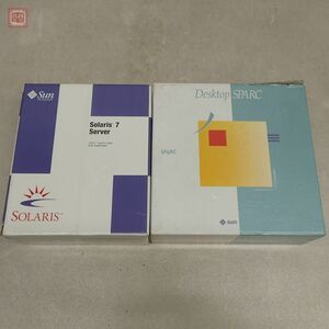 Sun Desktop SPARC 日本語移行キット付 + Solaris 7 Server SPARC Platform Edition サン・マイクロシステムズ 現状品【20