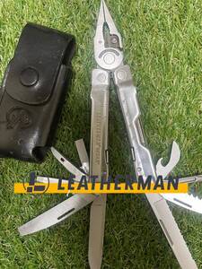 LEATHERMAN REBAR 専用レザー製シース付　レザーマン リーバー　マルチツール マルチプライヤー