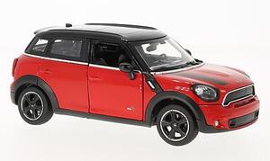 1/24 ミニ クーパー カントリーマン 赤 レッド Rastar Mini Cooper S Countryman R60 red black 1:24 梱包サイズ80