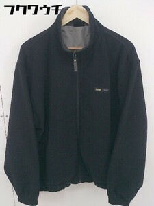 ◇ DUNLOP ダンロップ ゴルフウェア ジップアップ 長袖 フリース ジャケット サイズ M ブラック メンズ