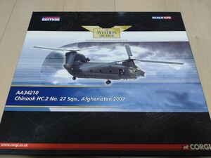 Corgi コーギー 1/72 HC.Mk 2 RAF No.27 Sqn, Afghanistan, 2007