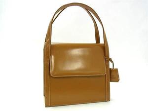 1円 ■美品■ Vivienne Westwood ヴィヴィアンウエストウッド レザー ハンドバッグ レディース ブラウン系 FF9255