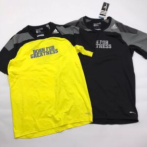 アディダス adidas TF COOL フィッテドグラフィックショートスリーブTシャツ 2枚組セットAA3162 AB4692サイズL