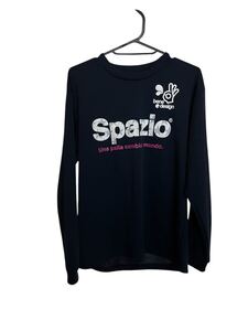 【spazioプラクティスシャツ長袖Ｍサイズ】検索:サッカーフットサルロンTジャージNIKE adidas PUMA 長袖Tシャツ Tシャツネイビーナイキ