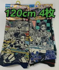 120cm　鬼滅の刃　2枚組×2セット　ボクサーブリーフ　パンツ　※宇善