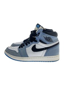 NIKE◆AIR JORDAN 1 RETRO HIGH OG_エアジョーダン 1 レトロ ハイ OG/25cm/BLU