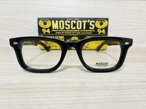 MOSCOT モスコット★メガネフレーム★KLUTZ★伊達眼鏡 スクエア ウェリントン 黒縁 セルフレーム 人気 未使用 美品