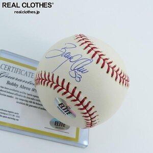 【証明書付き】ELITE社 MLB/メジャーリーグ Bobby Abreu/ボビー・アブレイユ Signed Baseball/サイン ボール /000