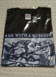 MAN WITH A MISSIONマンウィズアミッション☆2016年 ツアーTシャツ Sサイズ 黒☆未開封未使用